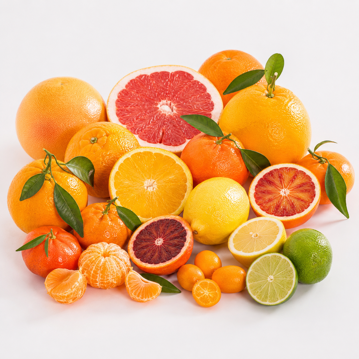 Cítricos españoles: limones, naranjas, mandarinas, clementinas y pomelos